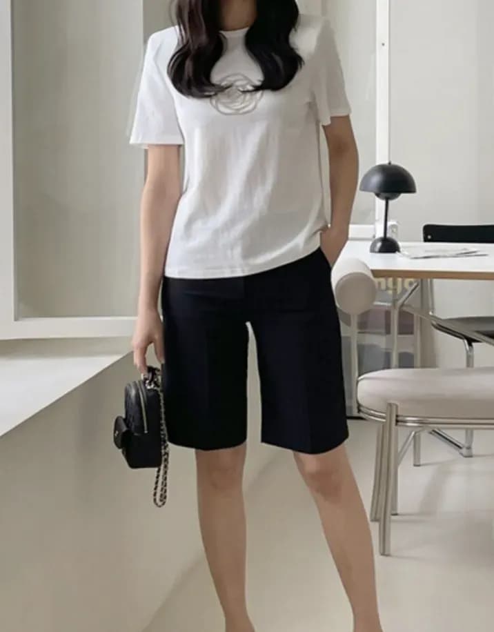 Candace 俐落直筒九分褲