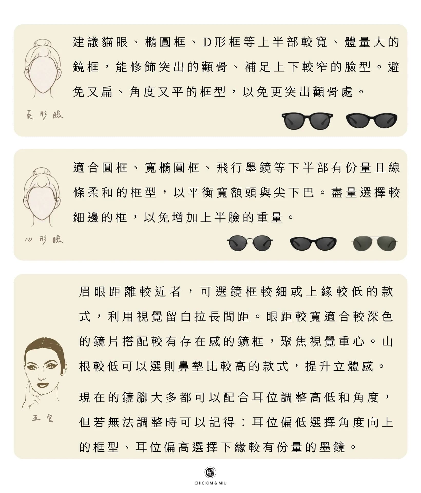 【穿搭筆記】墨鏡挑選指南｜找到最適合你的臉型命定款！ 5