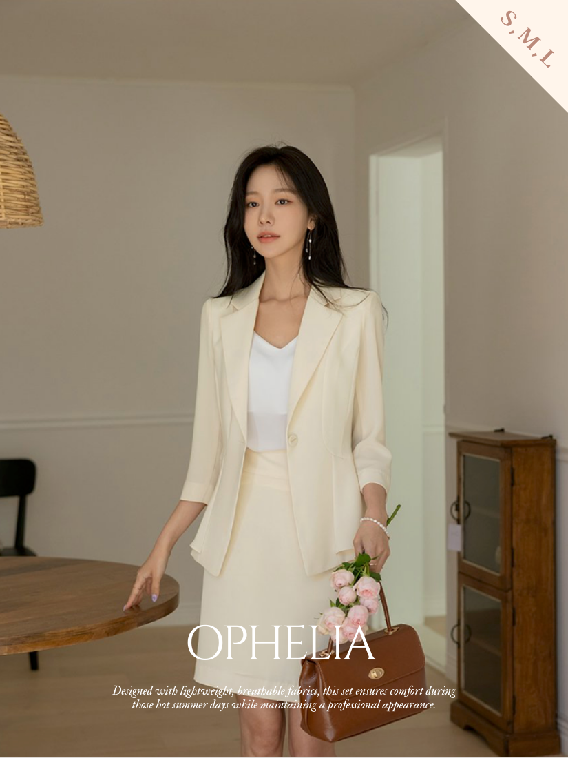 Ophelia西服套裝外套 [ 3色/ S,M,L ]