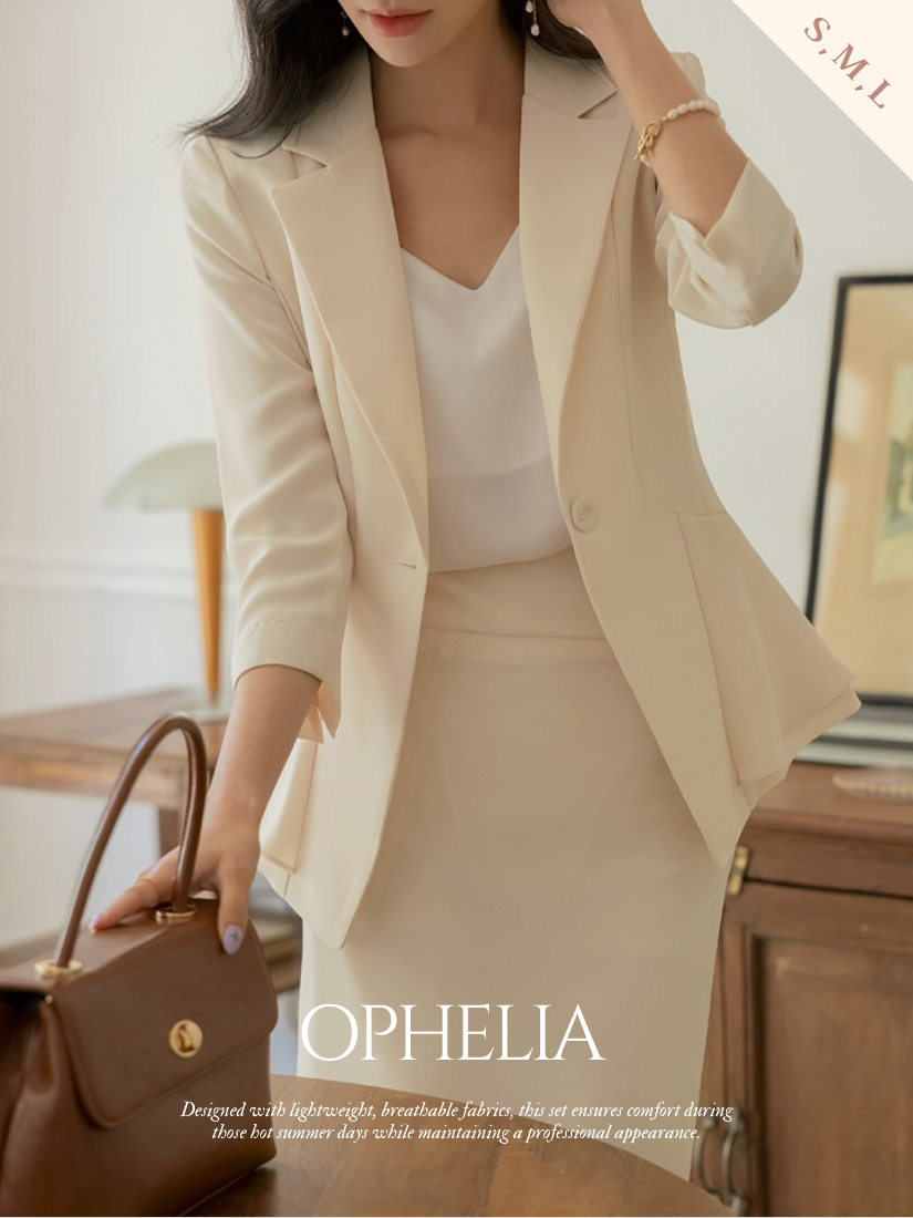 Ophelia西服套裝外套 [ 3色/ S,M,L ]