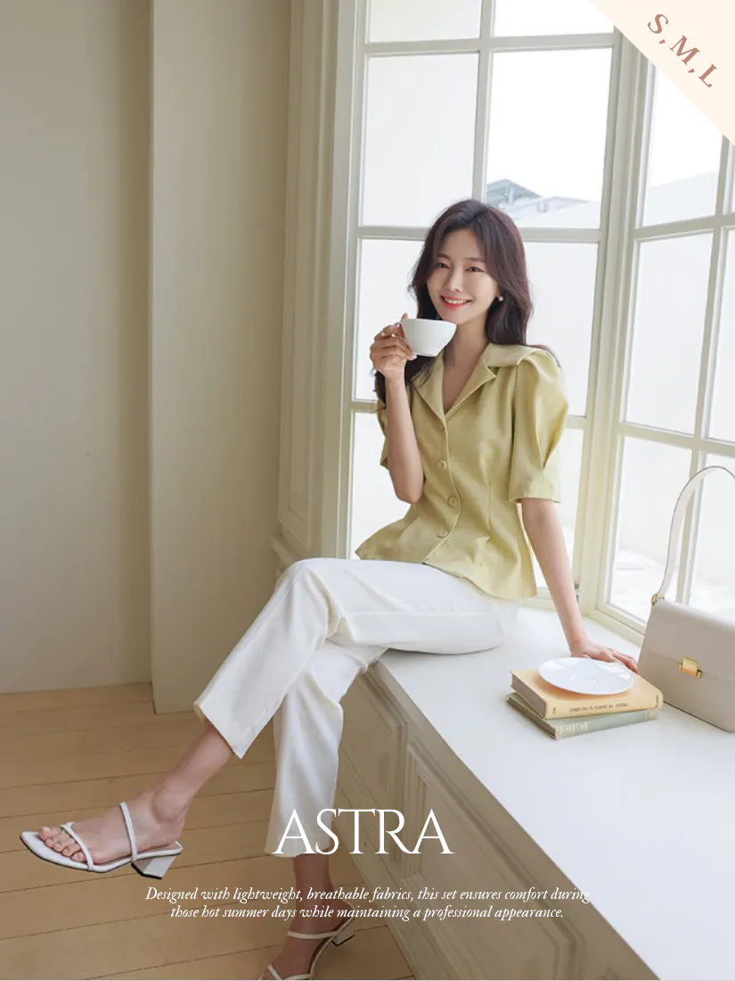 [現貨]Astra劍領西服套長褲 [ 2色 / S ]