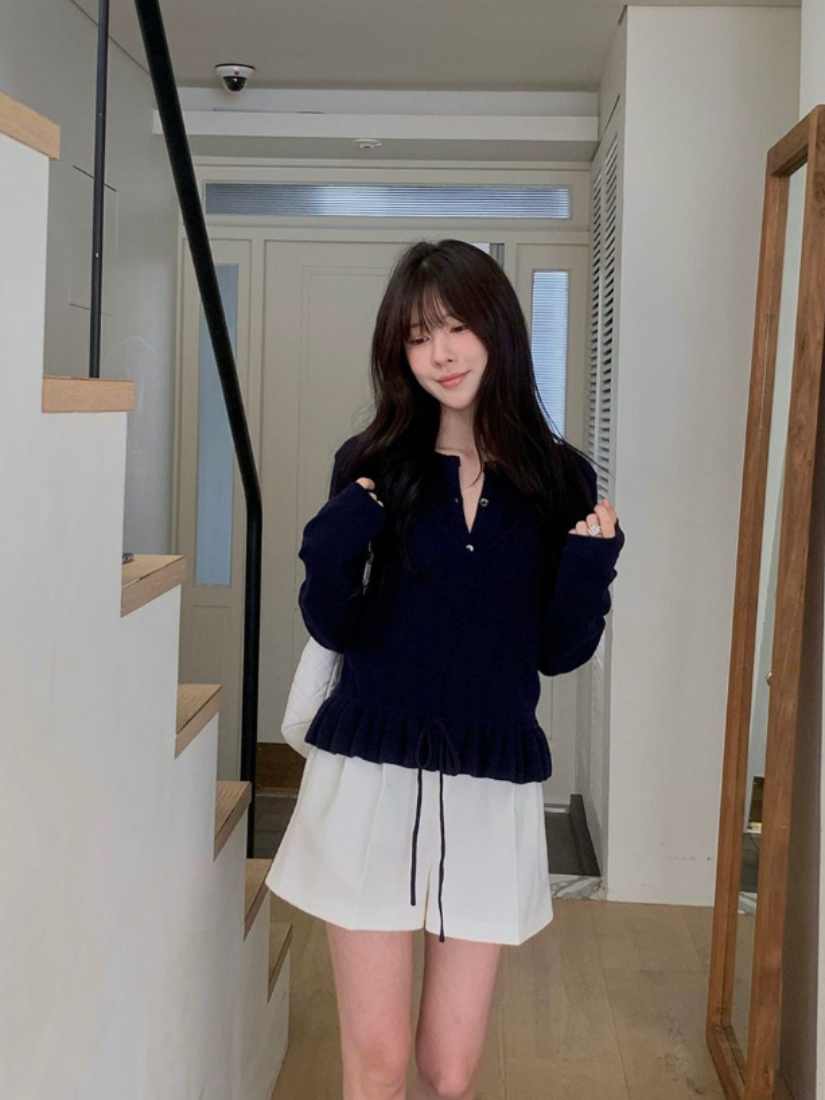 [現貨] Hani 喀什米爾簡約短版罩衫 [ 3色 / Free ]